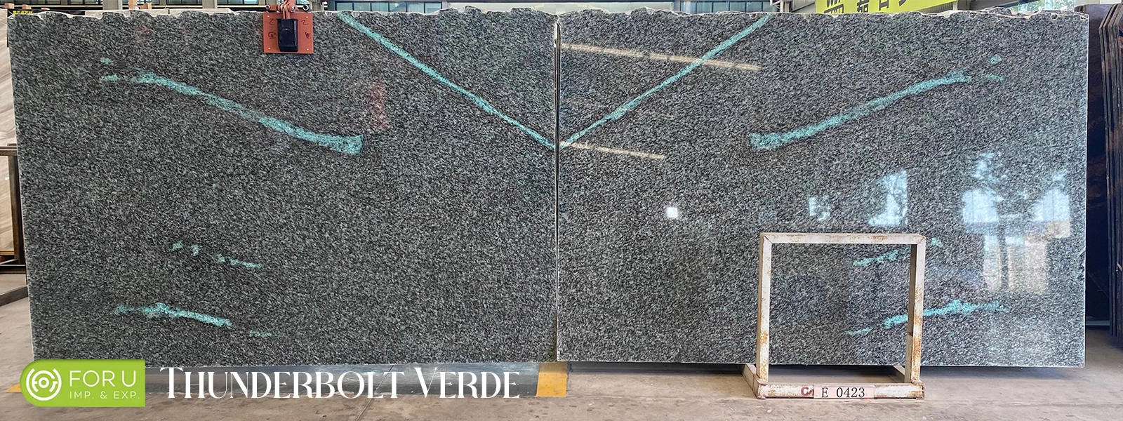 Thunderbolt Verde Exotic Granite Bookmatching Slabs FOR U STONE Thunderbolt Verde Exotic Granite Bookmatching Slabs FOR U STONE