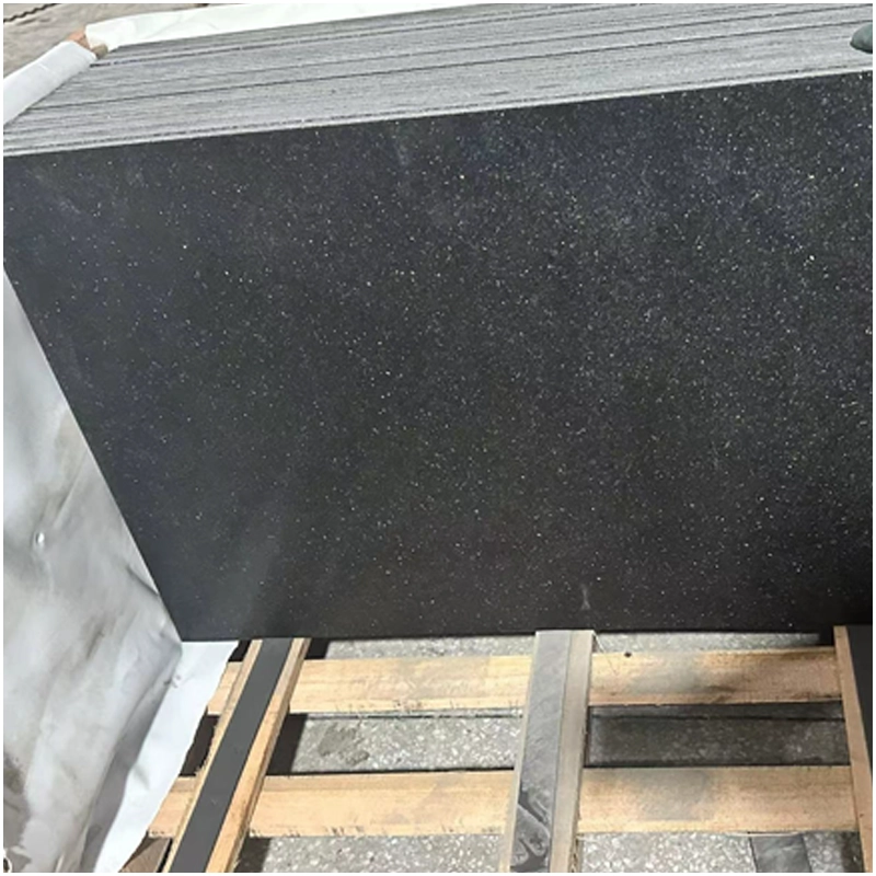 Black Galaxy Granite Flooring