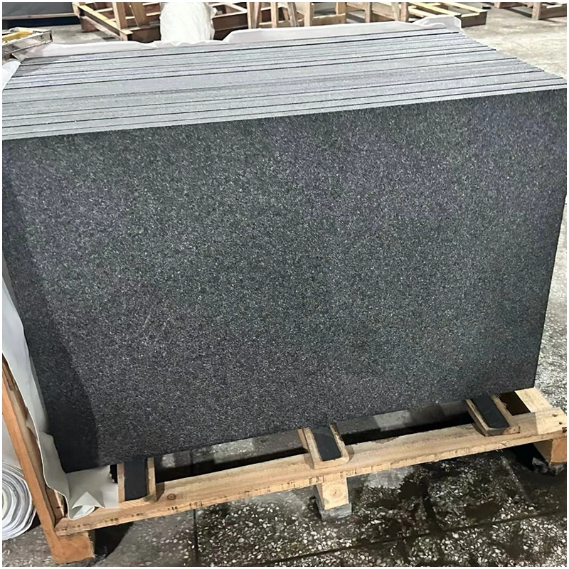 Black Galaxy Granite Tile