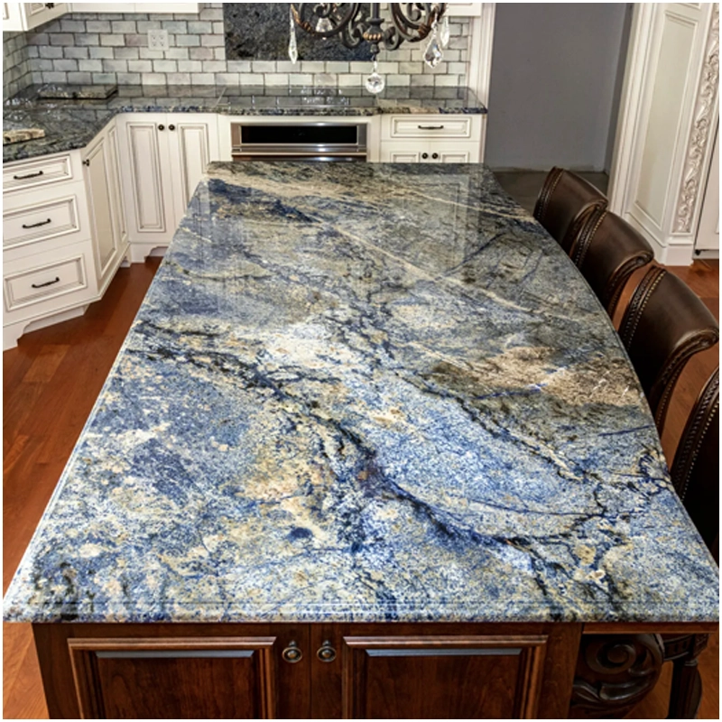 Azul Bahia Granite Ktichen Countertops Idea FOR U STONE Azul Bahia Granite Ktichen Countertops Idea FOR U STONE