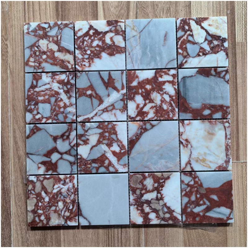 Calacatta Viola Marble Square Mosaic Tiles Calacatta Viola Marble Square Mosaic Tiles