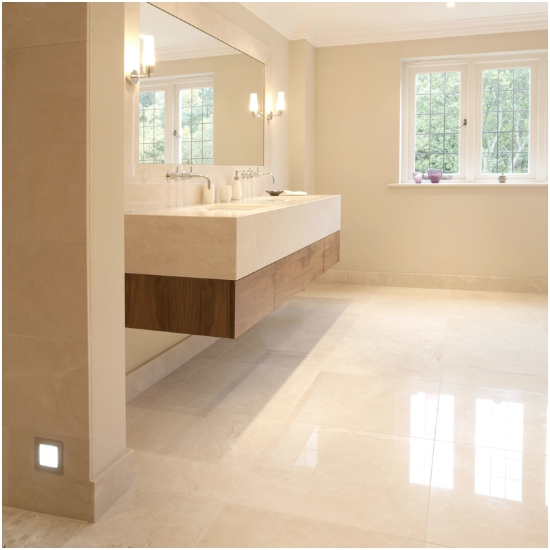 Crema Marfil Marble For Villa Bathroom Deco FOR U STONE Villa Bathroom Deco