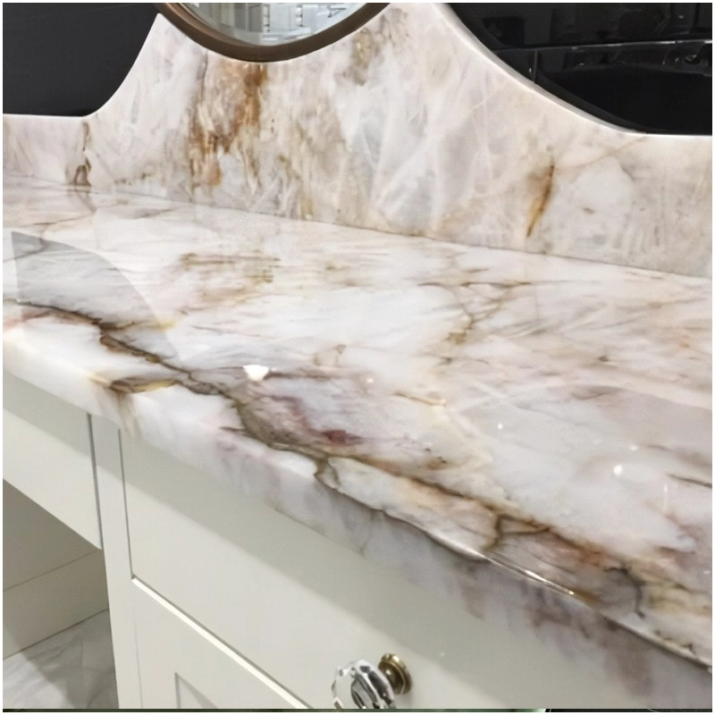 Cristallo Quartzite Countertops Supplier FOR U STONE Cristallo Quartzite Countertops Supplier FOR U STONE