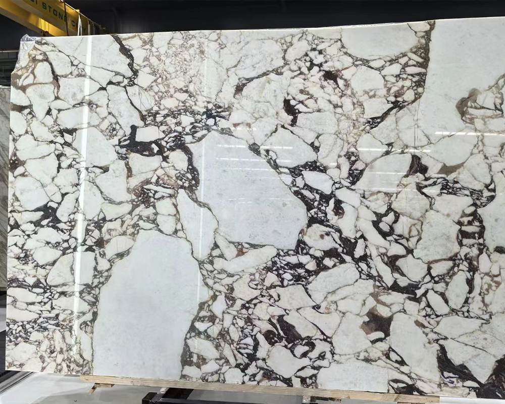 Italian Calacatta Viola Marble Polished Slab x cm