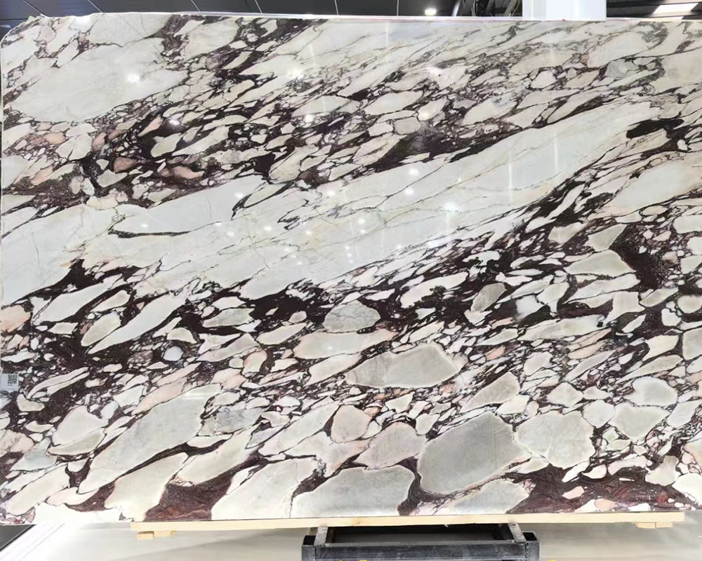 Italian Calacatta Viola Marble Polished Slab x cm