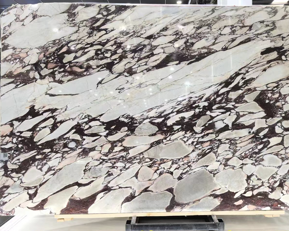 Italian Calacatta Viola Marble Polished Slab x x . cm
