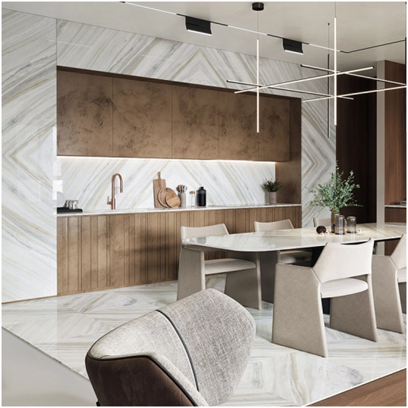 Ondulato White Marble Livingroom Floor and Wall Projects FOR U STONE Ondulato White Marble Livingroom Floor and Wall Projects FOR U STONE