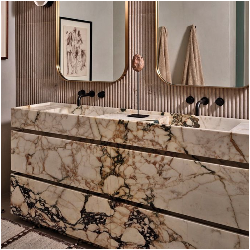 Calacatta Viola Marble Bathroom Deco FOR U STONE Calacatta Viola Marble Bathroom Deco FOR U STONE