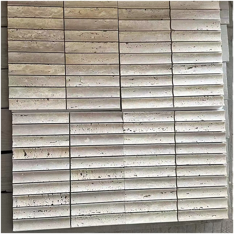 Concave Travertine Wall Tile Concave Travertine Wall Tile