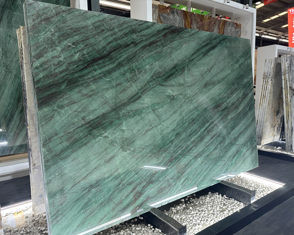 Emerald Green Quartzite Slabs