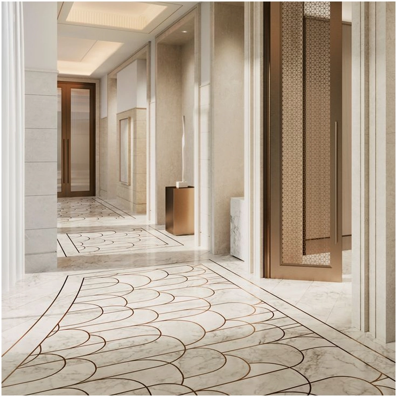 Natural Marble Inlay Flooring Tiles For Luxury Home FOR U STONE Natural Marble Inlay Flooring Tiles For Luxury Home FOR U STONE