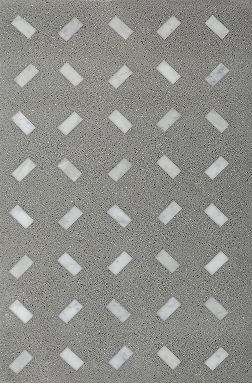 White Marble Chip Grey Terrazzo FORUA