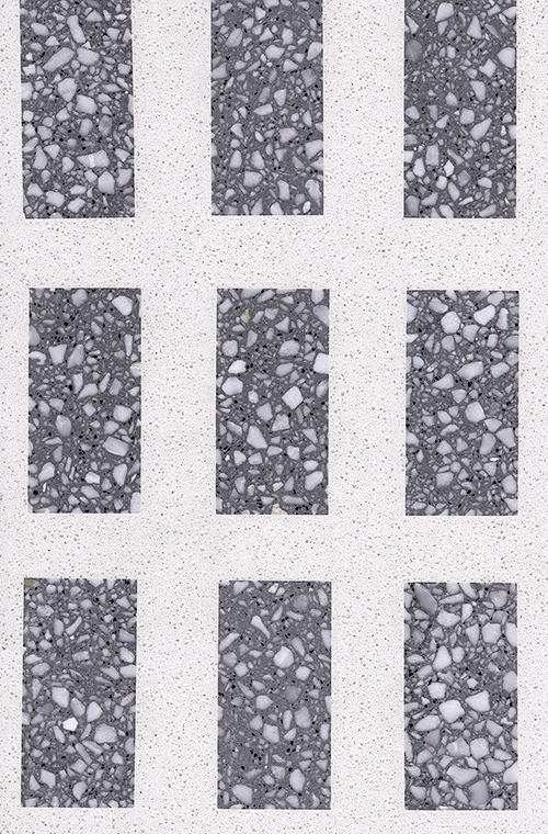 White and Grey Terrazzo FORUA