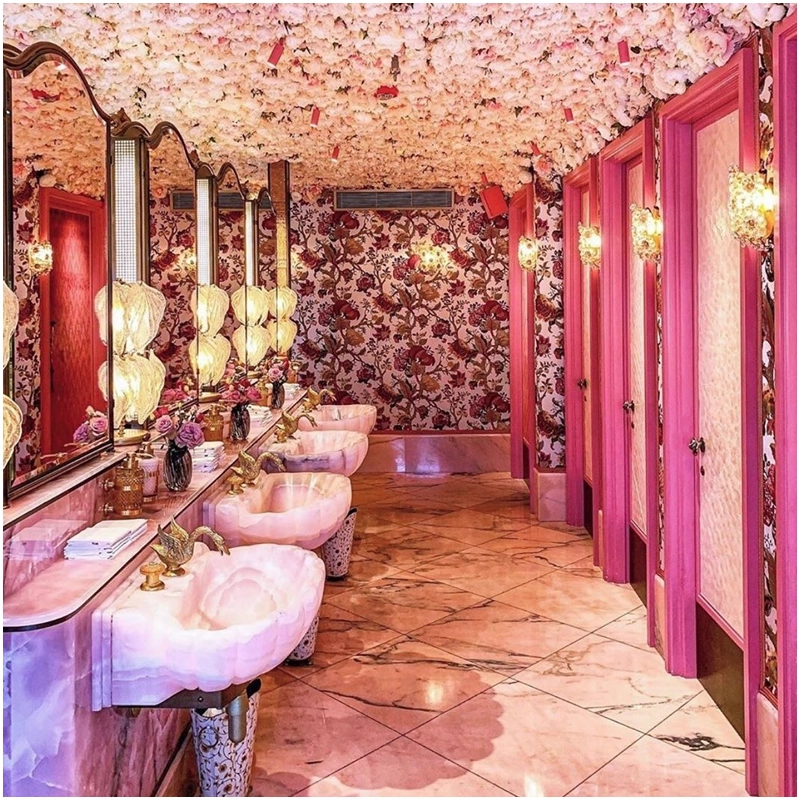 Pink Onyx Marble Washbasin For Luxury Mall FOR U STONE Pink Onyx Marble Washbasin For Luxury Mall FOR U STONE