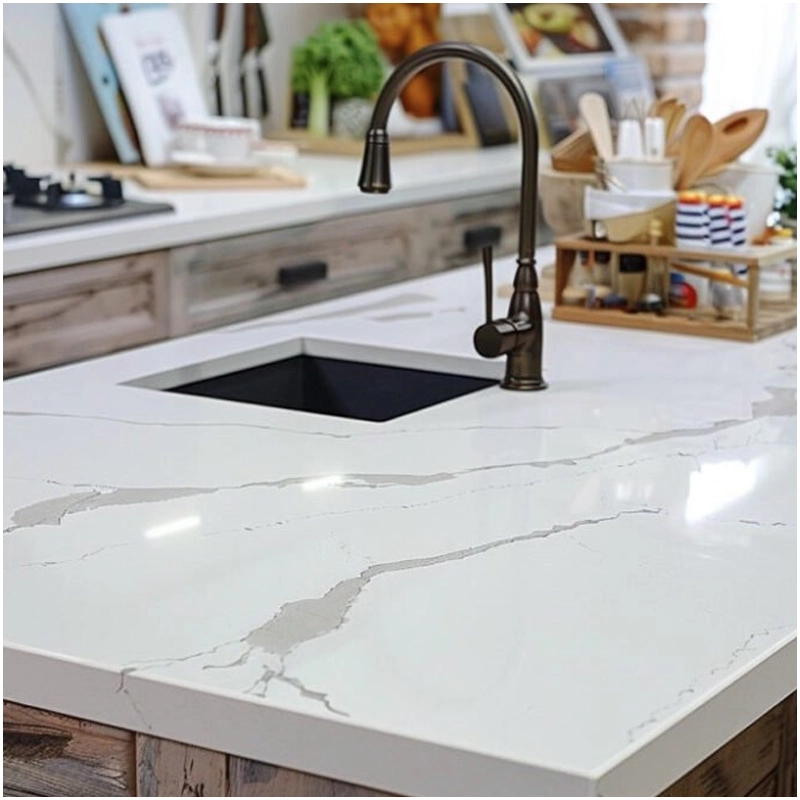 Calacatta Quartz Countertop Supplier FOR U STONE Calacatta Quartz Countertop Supplier FOR U STONE