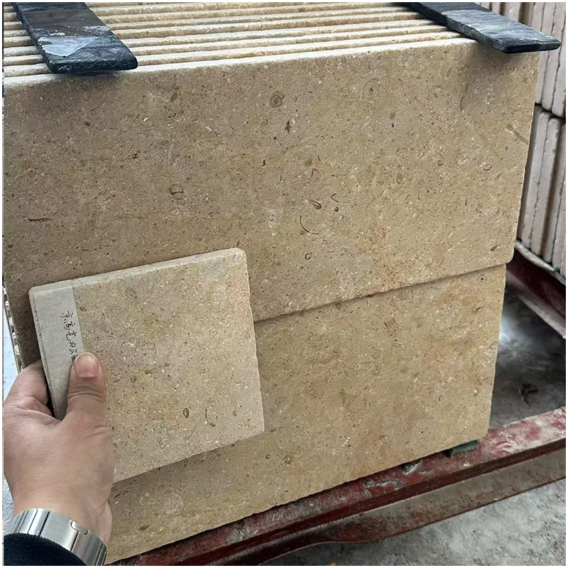 Tumbled Limestone Tile For Exterior Wall Tumbled Limestone Tile For Exterior Wall