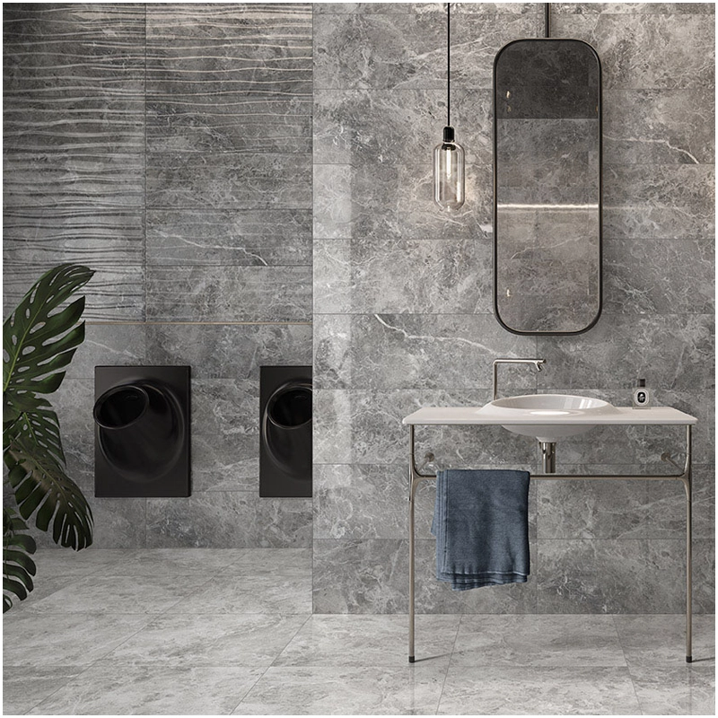 Tundra Grey Marble Tiles For Luxury Villa Bathroom Tundra Grey Marble Tiles For Luxury Villa Bathroom