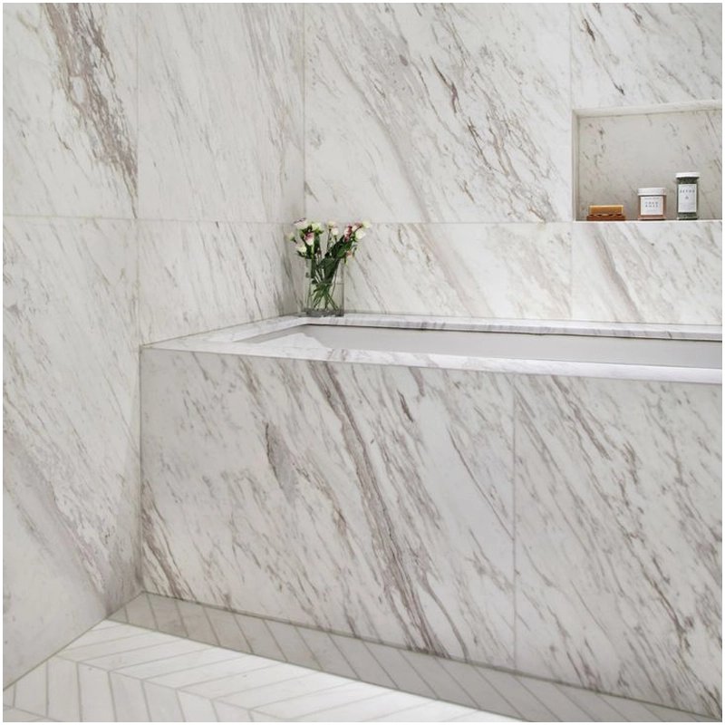 Volakas Marble Tiles For Luxury Bathroom Floor and Wall FOR U STONE Volakas Marble Tiles For Luxury Bathroom Floor and Wall FOR U STONE