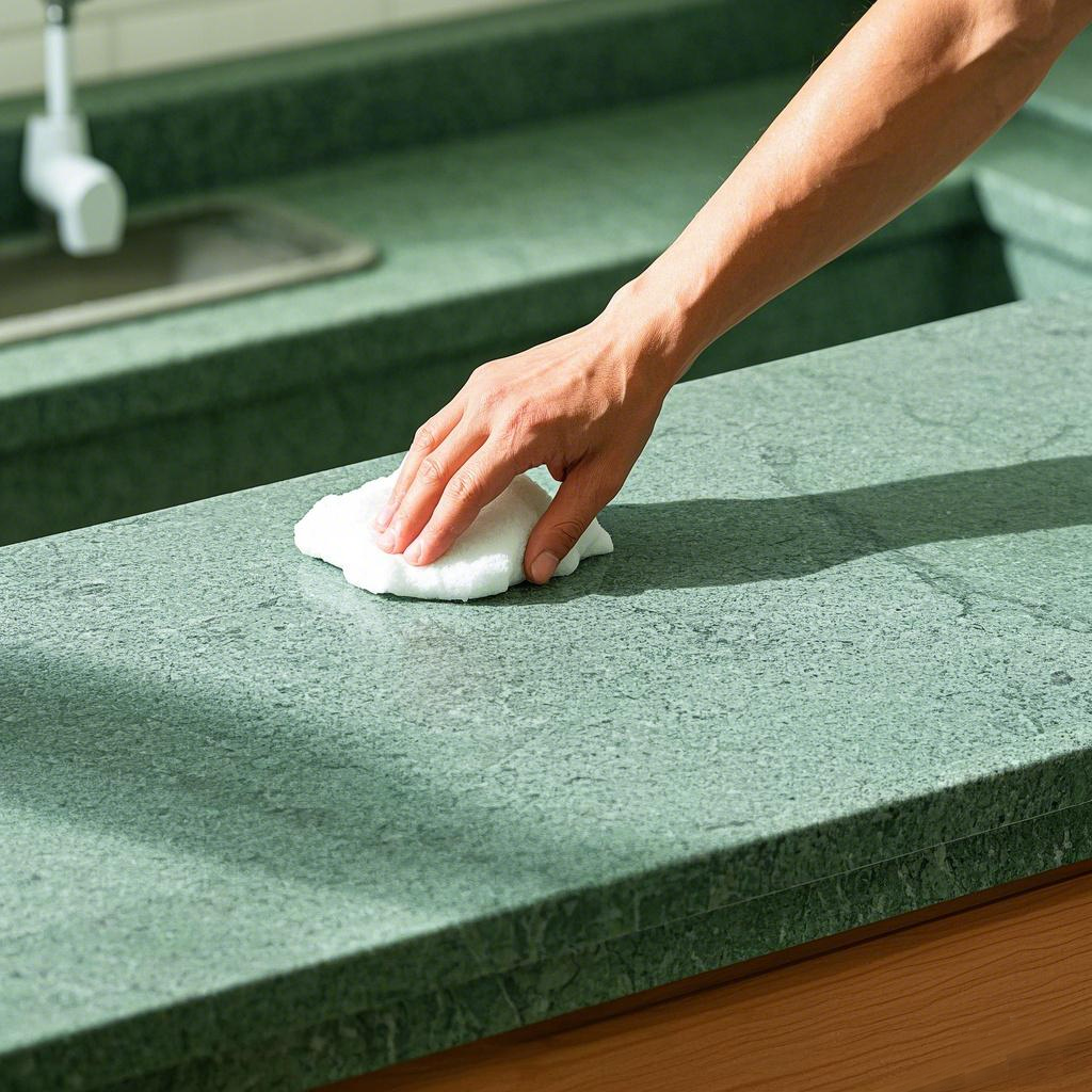 Tips for quickly cleaning kitchen countertops to avoid water stains Tips for quickly cleaning kitchen countertops to avoid water stains