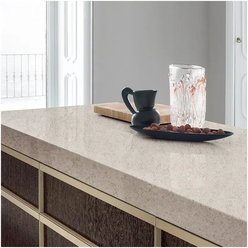 Leading Solid Quartz Surface in Apartment Kitchen FOR U STONE Leading Solid Quartz Surface in Apartment Kitchen FOR U STONE