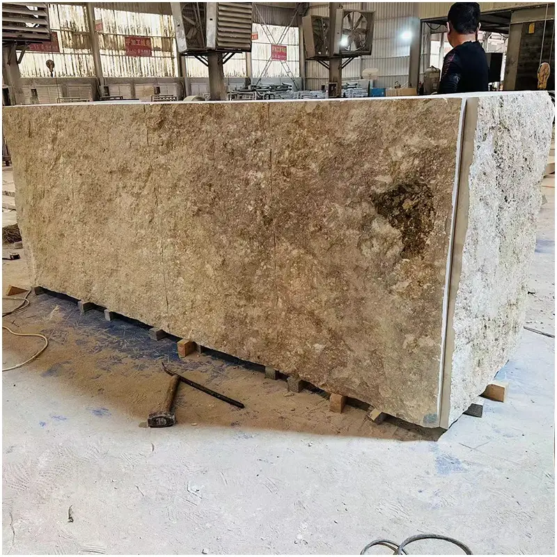 Limestone Reception Front Desk