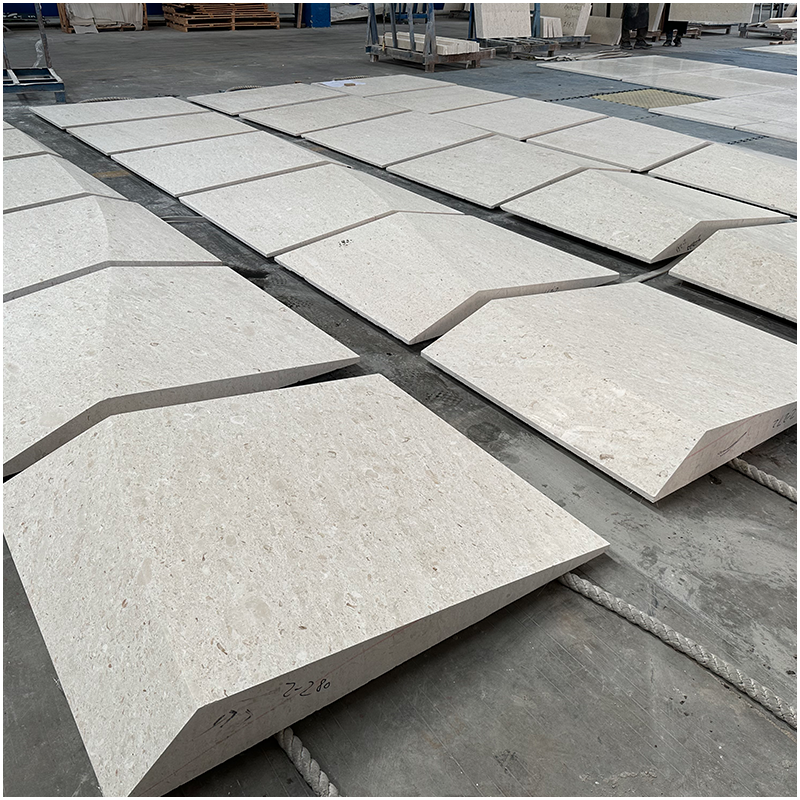 Plano White Limestone Wall Cladding