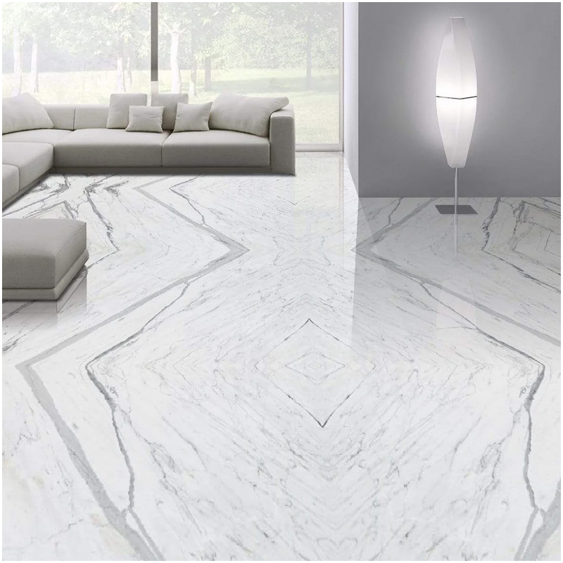 Statuary White Marble Bookmatched Tiles For Villas Livingroom Projects Statuary White Marble Bookmatched Tiles For Villas Livingroom Projects