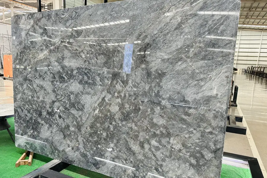 Amazon Grey Marble Polished Slab