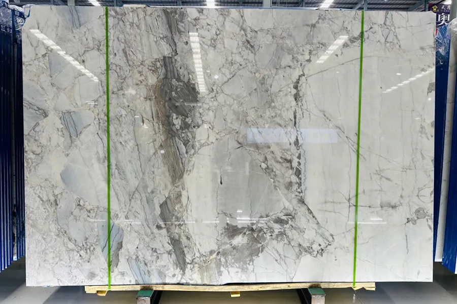 Asian Calacatta Grey mm Marble Slabs