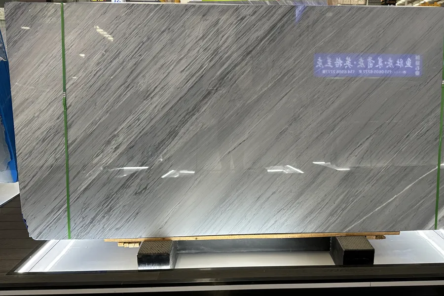 Himalayan Gray Marble Polished Slab