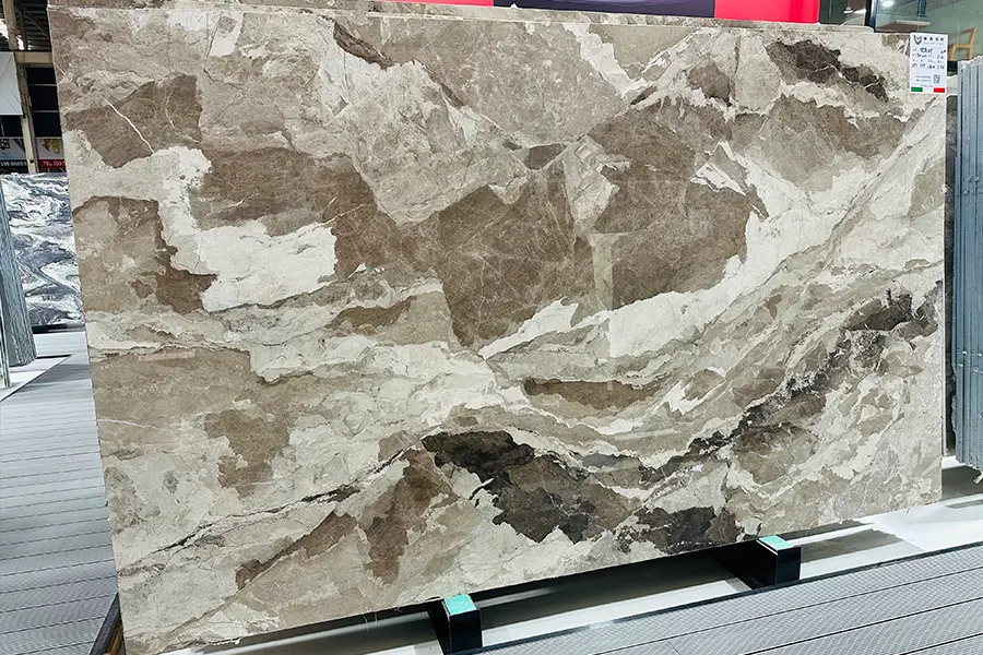 Camouflage Grey Marble mm Slabs