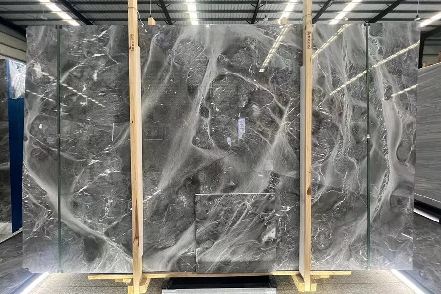 Fantasy Grey Marble Polished Slab