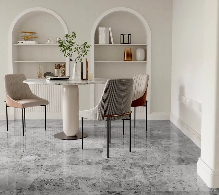 Grey Marble Apartment Flooring Projects