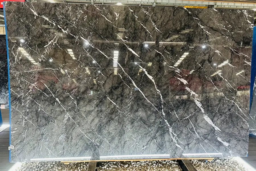 Grigio Carnico Grey Marble Slabs
