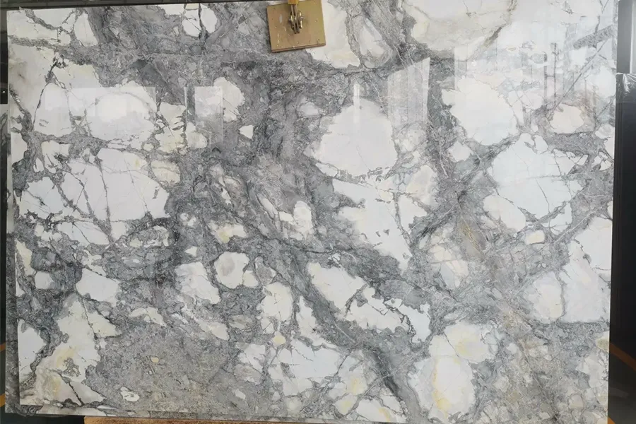 Invisible Grey Marble Slabs