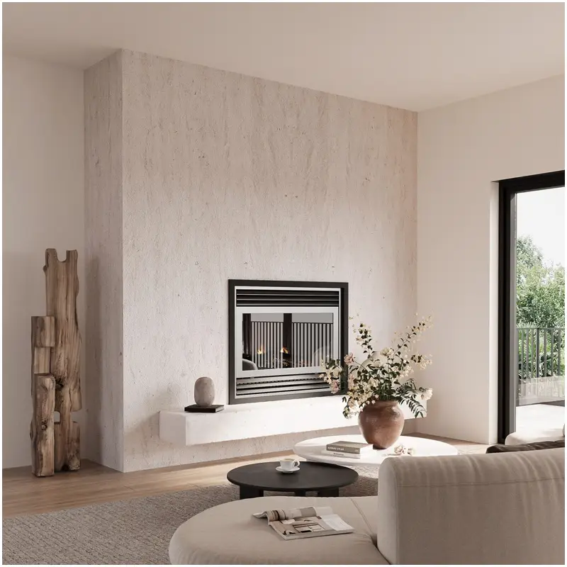Moca Cream Limestone Fireplace Surround Moca Cream Limestone Fireplace Surround