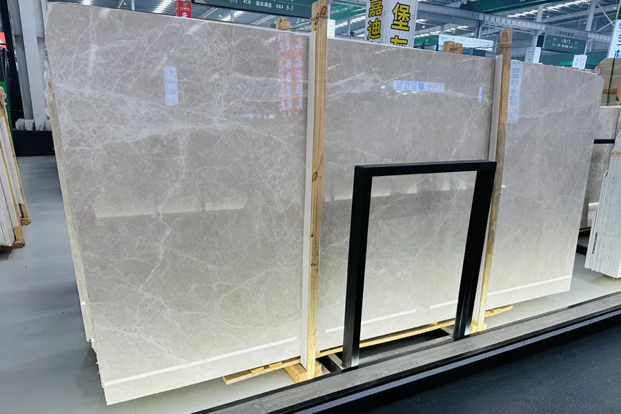 Modern Grey Marble Polished Slab