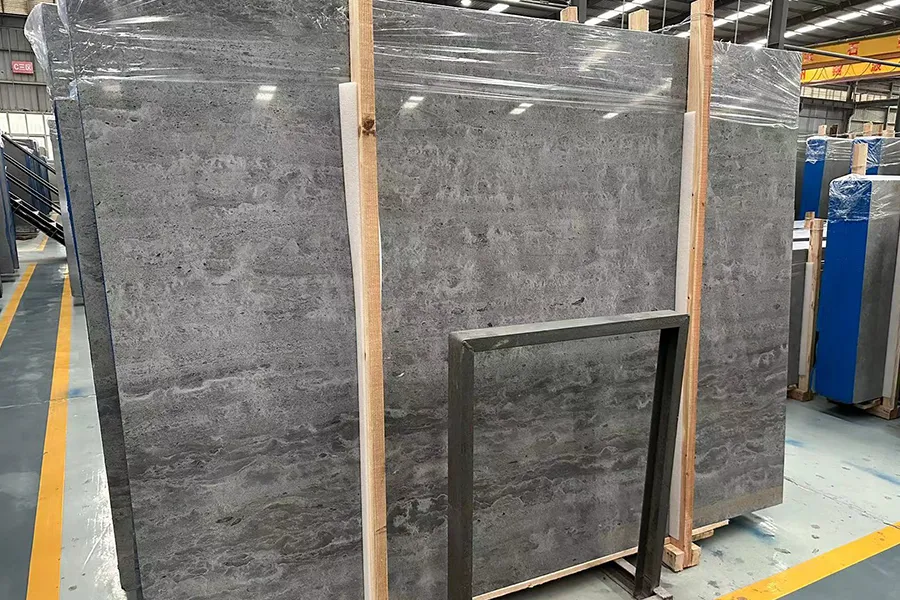 Moon Grey Marble Jumbo Slab