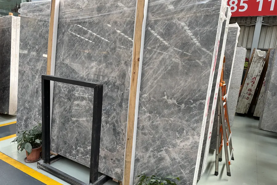 Silver Mink Marble Slabs