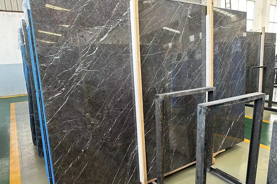 Wyndham Grey Marble Polished Slabs