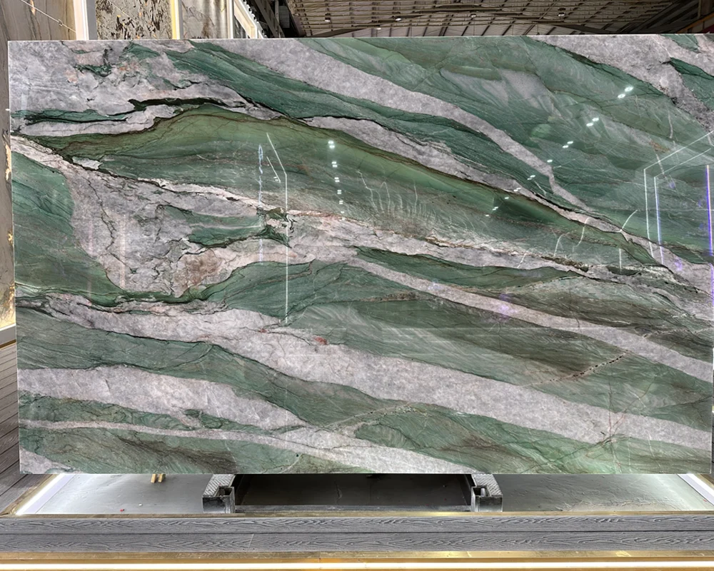 Fuchsite Cristallo Quartzite Slabs