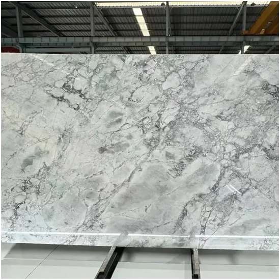Super White Polished Quartzite Slab