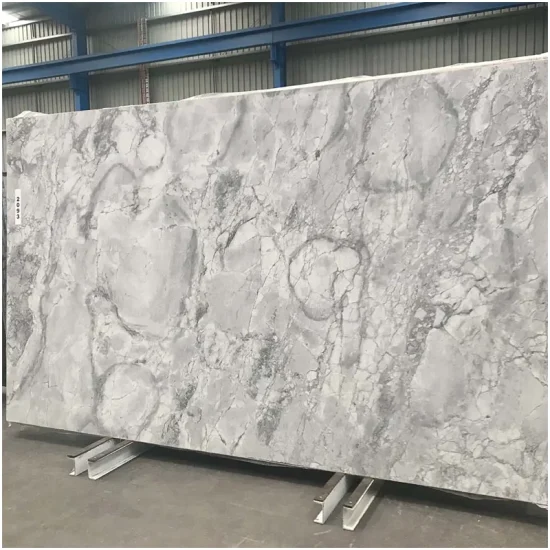 Super White Quartzite Leathered Slab