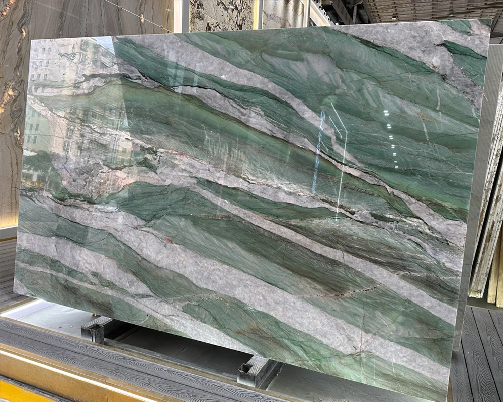 Verde Patagonia Quartzite Slab